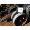 Image 1 : COLLECTIBLE HOUSE MOVING DOLLIES OLD TRUCK WHEELS