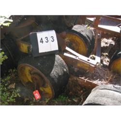 COLLECTIBLE HOUSE MOVING DOLLIES OLD TRUCK WHEELS