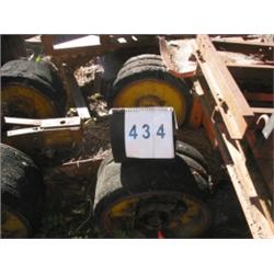COLLECTIBLE HOUSE MOVING DOLLIES OLD TRUCK WHEELS
