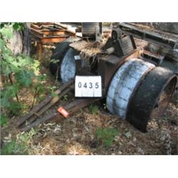 COLLECTIBLE HOUSE MOVING DOLLIES OLD TRUCK WHEELS