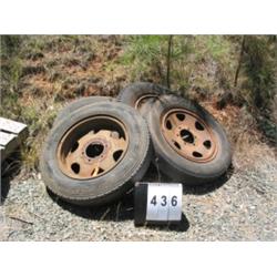 COLLECTIBLE MISC TIRES AND RIMS