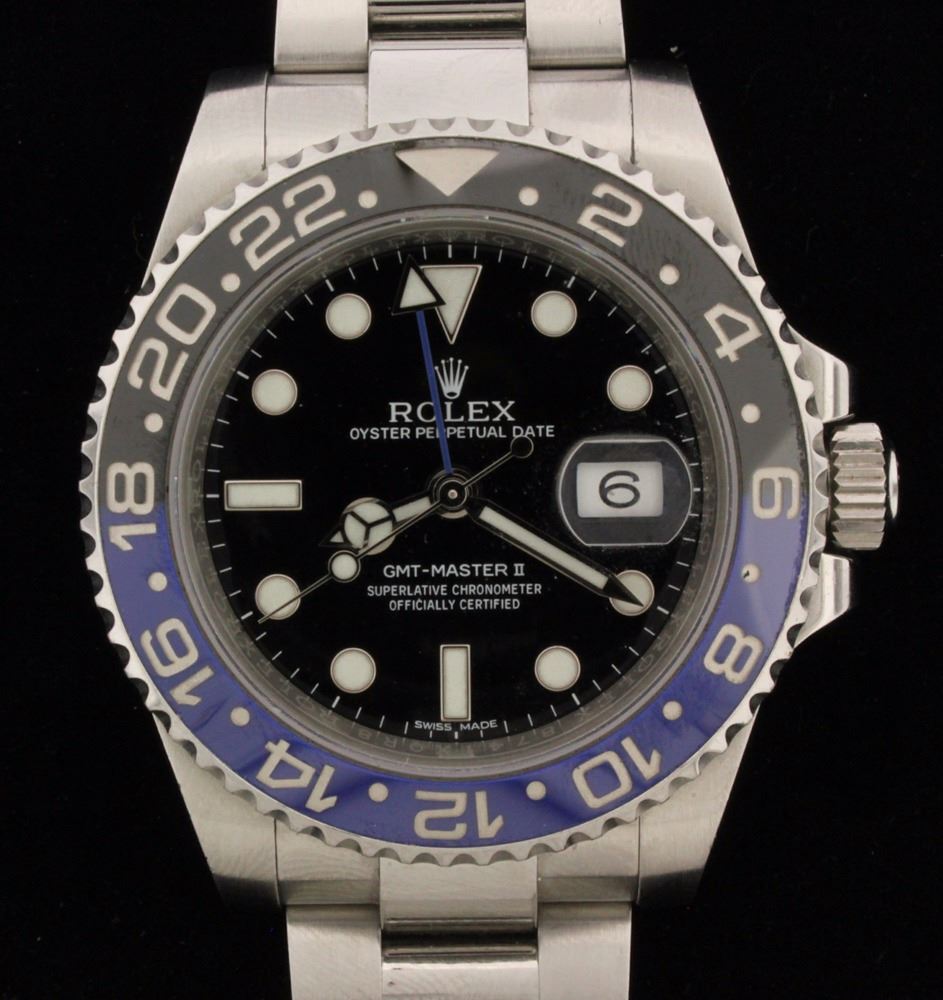 WATCH 1 Stainless Steel Gents Rolex Oyster Perpetual GMT Master II watch-1-stainless-steel-gents-rolex-oyster-perpetual-gmt-master-ii