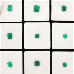 LOOSE EMERALD: Emerald Cut Emerald; 6.76mm x 4.92mm x 3.53mm = 1.01ct; visible inclusions. LOOSE EME