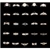 Image 1 : RINGS: [17] 18KWG assorted semi-mount, rings, set with diamonds, approx. 10.74 cttw., good/ G-I /VS-