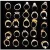 Image 2 : RINGS: [15] 14KY & WG assorted rings, set with diamonds, approx. 7.98 cttw., fair-good/ H-J/ VS-I, c