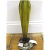 Image 4 : Furniture (1): Brushed silver tone torchier lamp 72.75" high, dented base, switch broken. Furniture 