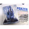 Image 4 : Misc. Personal Property (17): coffee table-type books on military history, armament, ships, West Poi