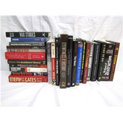 Misc. Personal Property (25): military history books, Hitler, WWII, battles, pirates.