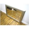 Image 2 : Furniture (1): Decorative silver leaf frame mirror – 33" x 44"
