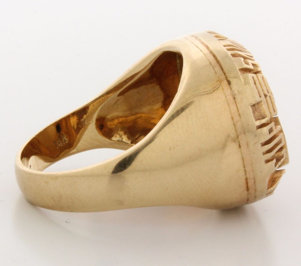 RING: 1 14KYG replica of a Coupe Stanley Cup Champions ...