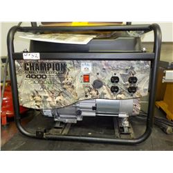 CHAMPION 4000 WATT PROTABLE GENERATOR, CAMO SERIES