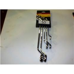5PC BOX END WRENCH SET, SAE