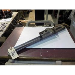 2PC ALUMINUM PIPE WRENCHES 24", 36"