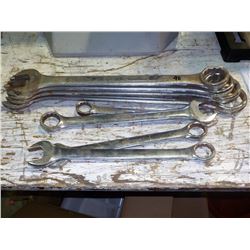 QTY LARGE COMBO WRENCHES