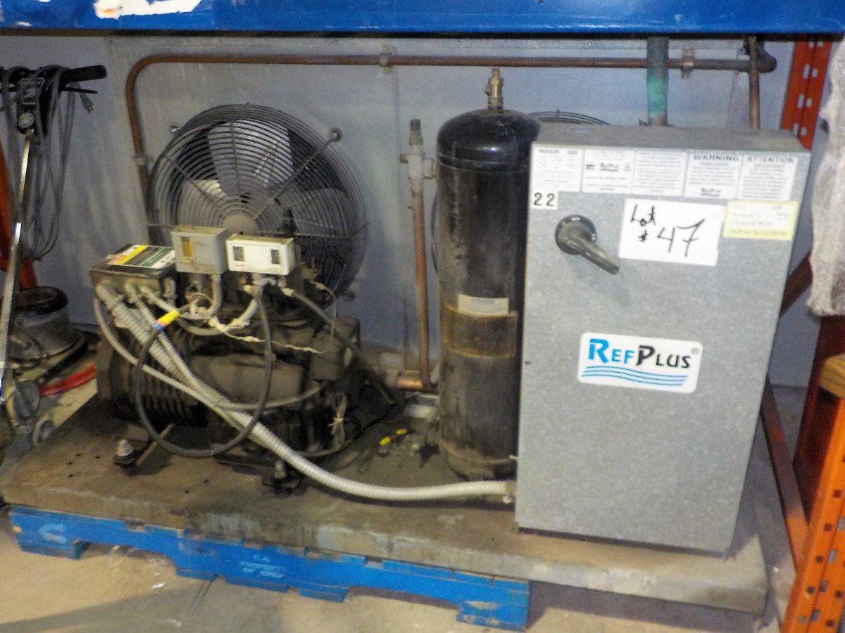 REF PLUS REFRIGERATION UNIT MODEL ICS0801L4A5