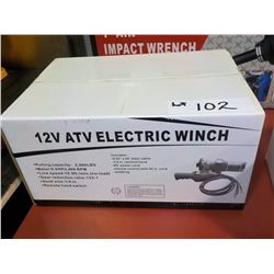 12V ATV ELECTRIC WINCH WITH REMOTE