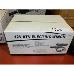 12V ATV ELECTRIC WINCH WITH REMOTE