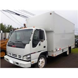 2005 GMC 5500 CUBE VAN, 5.2L DIESEL