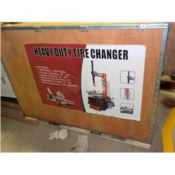 HD TIRE CHANGER, 1.5HP, OUTSIDE CLAMPING 10-22" INSIDE CLAMPING 12-24"TIRE WIDTH 3-15"PRESSURE 115-1