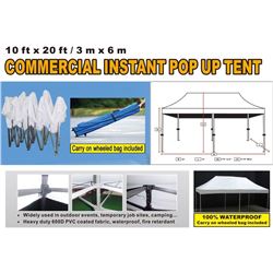 10'X20' COMMERCIAL POP UP TENT
