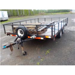12' DUAL AXLE UTILITY TRAILER