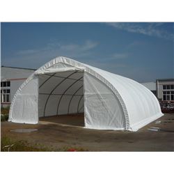 30'*40'*15' DBL DOOR STORAGE BUILDING, COMMERCIAL FABRIC #3040GL-9P