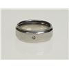 Image 1 : #1-STAINLESS STEEL DIAMOND MEN 'S RING