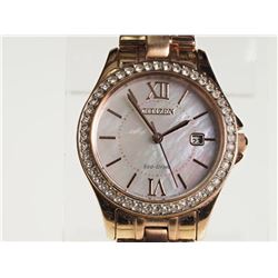 #45-CITIZEN ECO-DRIVE LADIES WATCH WITH CUBIC