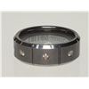 Image 1 : #1-TUNGSTEN DIAMOND MEN'S RING