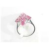 Image 2 : #9-STERLING SILVER RUBY RING