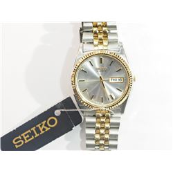 #16-SEIKO TWO-TONE UNISEX QUARTZ WATCH