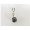 Image 1 : #31-14K GOLD BLACK DIAMOND & WHITE DIAMOND
