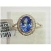Image 1 : #49-14K GOLD TANZANITE RING