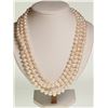 Image 1 : #4-FRESHWATER PEARL NECKLACE W/ COA