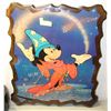 Image 1 : DISNEY FANTASIA WOOD CLOCK