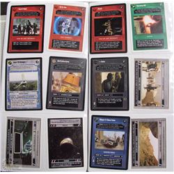 COLLECTIBLE BINDER OF 1996 STAR WARS CARDS