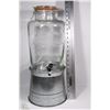 Image 1 : OLD FASHION STYLE JUICE JUG WITH ICE COOLER/STAND