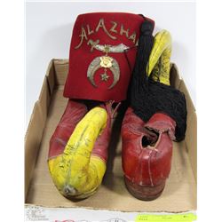 ALAZHAR SHRINE HAT AND SHOES