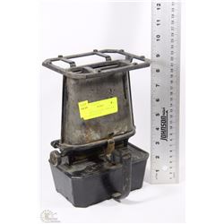 ANTIQUE COAL LIGHT AND COOK TOP (USED IN COAL