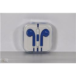 NEW EARBUD HEADPHONES W/VOLUME CONTROL