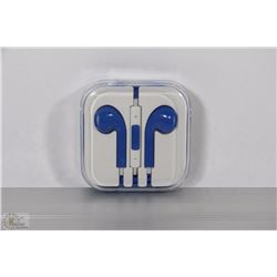 NEW EARBUD HEADPHONES W/VOLUME CONTROL
