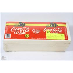 THOUSANDS OF UNOPENED COCA COLA 50TH ANNIVERSARY