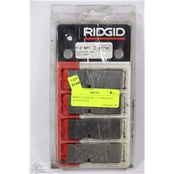 RIDGID CHASERS - 1 - 2 INCH NPT ALLOY STEEL