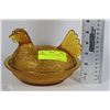 Image 1 : DEPRESSION GLASS CHICKEN