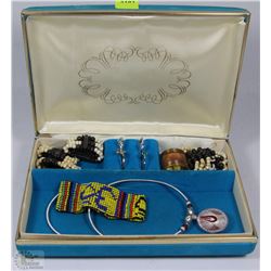 JEWELRY BOX WITH CONTENTS
