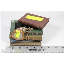 SMALL JEWELRY BOX WITH CONTENTS