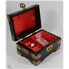 Image 1 : JEWELRY BOX WITH FASHION RINGS & EARRINGS