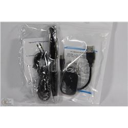 LOT WITH HIGH DEFINITION CAMERA PEN & KEY CHAIN