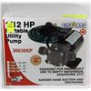 Image 1 : NEW 1/12 HP PORTABLE UTILITY PUMP