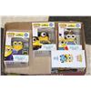 Image 1 : LOT OF 4 FUNKO POP MINIONS; KING BOB, CARL,